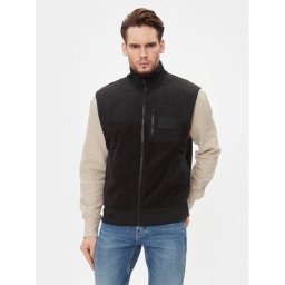 Calvin Klein Jeans Mellény J30J324109 Fekete Relaxed Fit