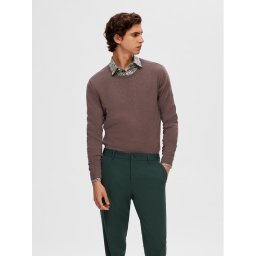 Selected Homme Sweater 16079774 Bordó Regular Fit