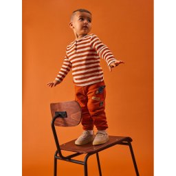 NAME IT Melegítő alsó 13221577 Narancssárga Regular Fit