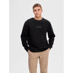 Selected Homme Pulóver 16090431 Fekete Regular Fit