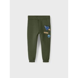 NAME IT Melegítő alsó 13221577 Zöld Regular Fit
