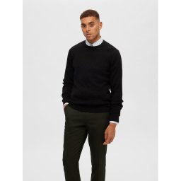 Selected Homme Sweater 16090606 Fekete Regular Fit