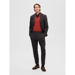 Selected Homme Sweater 16074687 Narancssárga Regular Fit