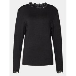 Vero Moda Curve Blúz 10303557 Fekete Slim Fit