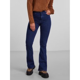 Pieces Farmer 17127256 Sötétkék Flared Fit