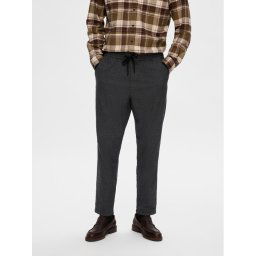 Selected Homme Szövet nadrág 16090956 Szürke Slim Tapered Fit