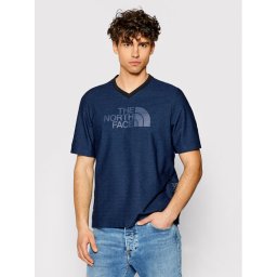 The North Face Póló Big Logo Tee NF0A3LDS Sötétkék Regular Fit