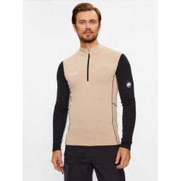 Mammut Technikai pulóver Aenergy ML Half Zip Pull 1016-01100-7521-113 Bézs Regular Fit