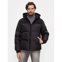 Tommy Hilfiger Pehelykabát New York MW0MW32771 Fekete Regular Fit