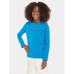 Tommy Hilfiger Blúz Essential KS0KS00202 S Kék Regular Fit