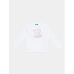 United Colors Of Benetton Pulóver 3J70G10A5 Fehér Regular Fit
