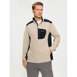 Columbia Polár kabát Klamath Range™ Full Zip Barna Regular Fit