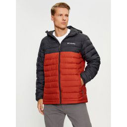 Columbia Pehelykabát Powder Lite™ Hooded Jacket Narancssárga Regular Fit