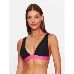 KARL LAGERFELD Bralette melltartó 230W2104 Fekete
