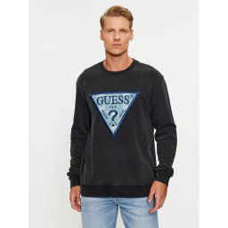 Guess Pulóver M3BQ27 KBY31 Fekete Regular Fit