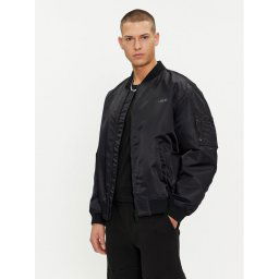 Hugo Bomber dzseki Byler2341 50493096 Fekete Oversize