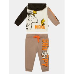 Original Marines Melegítő DDAV0680NM Barna Regular Fit