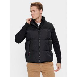 Tommy Hilfiger Mellény New York MW0MW32769 Fekete Regular Fit