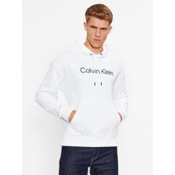 Calvin Klein Pulóver Hero K10K111345 Fehér Regular Fit
