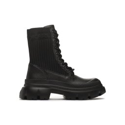 KARL LAGERFELD Bakancs KL43573 Fekete