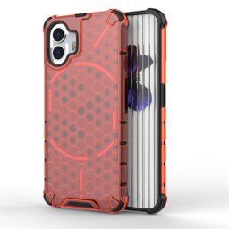 HONEYCOMB Nothing Phone 2 védőburkolat piros