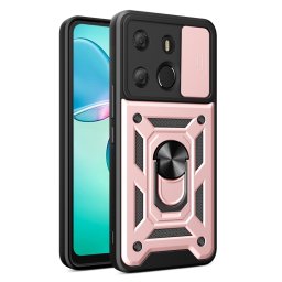 RING KAMERA Borító tartóval a Tecno Spark Go 2023 rózsaszínhez