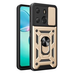 RING KAMERA Borító tartóval Tecno Spark Go 2023 aranyhoz