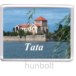 Tatai vár hűtőmágnes (műanyag keretes)