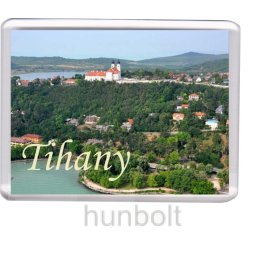 Tihanyi látkép hűtőmágnes (műanyag keretes)