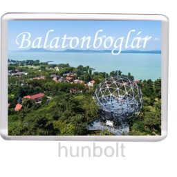 Balatonboglár -Gömbkilátó hűtőmágnes (műanyag keretes)