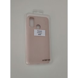 Huawei P Smart 2020 Gumis szilikon tok barack
