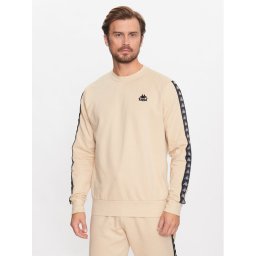 Kappa Pulóver 313005 Barna Regular Fit