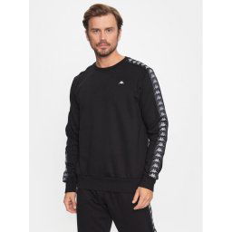 Kappa Pulóver 312008 Fekete Regular Fit