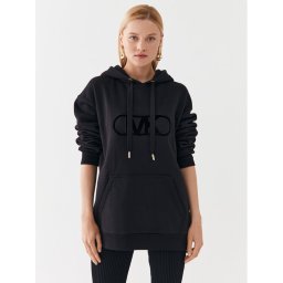 MICHAEL Michael Kors Pulóver MF351335QU Fekete Relaxed Fit