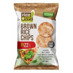 Rice Up Barna rizs chips pizza 60 g