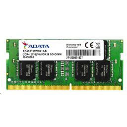 ADATA SODIMM DDR4 16GB 3200MHz 512x8, Premier egytálcás tálca