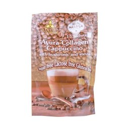 Ayura Herbal Kollagénes Cappuccino steviával 15x