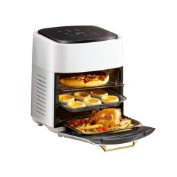 15 literes, digitális kijelzős forró levegős sütő 2400w