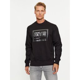 Versace Jeans Couture Pulóver 75GAIT11 Fekete Regular Fit