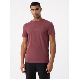 4F Póló 4FAW23TTSHM0889 Piros Regular Fit