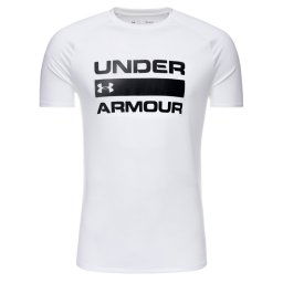 Under Armour Póló Ua Team Issue Wordmark 1329582 Fehér Regular Fit