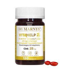 Marnys VitaHelp Cink 25 mg lágyzselatin kapszula 120x