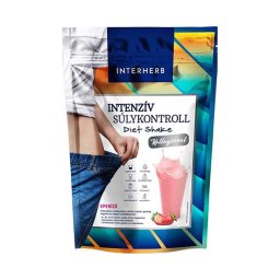 Interherb Intenzív súlykontroll Diet Shake kollagénnel eper ízű 528g
