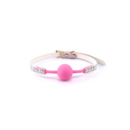 Cosmo pink holografikus pántos szájpecek.