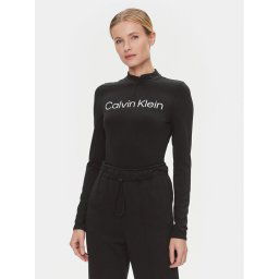 Calvin Klein Performance Technikai póló 00GWF3K245 Fekete Slim Fit