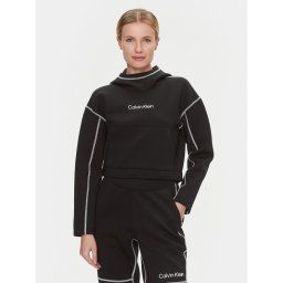 Calvin Klein Performance Pulóver 00GWF3W325 Fekete Relaxed Fit