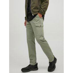 Jack&Jones Szövet nadrág Ollie 12224001 Zöld Regular Fit