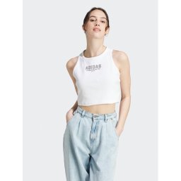 adidas Felső IR8374 Fehér Slim Fit