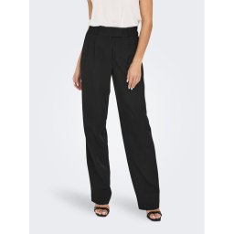 ONLY Szövet nadrág 15298840 Fekete Straight Fit