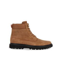 Calvin Klein Jeans Bakancs Eva Mid Laceup Boot Suede YM0YM00802 Barna